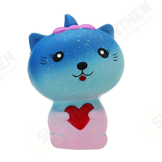 Galaxy Cat Squishy 13*9*7CM Slow Rising With Packaging Collection Gift Soft Toy