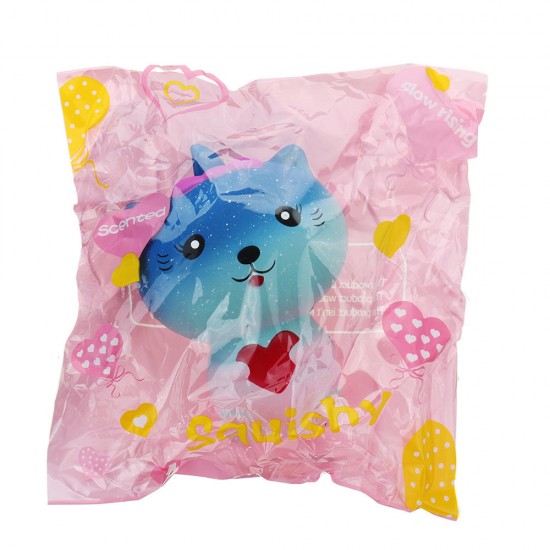 Galaxy Cat Squishy 13*9*7CM Slow Rising With Packaging Collection Gift Soft Toy