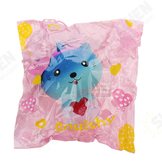 Galaxy Cat Squishy 13*9*7CM Slow Rising With Packaging Collection Gift Soft Toy