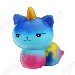 Galaxy Unicorn Cat Squishy 12*8.2CM Slow Rising Soft Collection Gift Decor Toy Galaxy Unicorn Cat Squishy 12*8.2CM Slow Rising Soft Collection Gift Decor Toy
