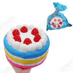 Giant Strawberry Cake Squishy 25*15CM Huge Slow Rising Soft Toy Gift Collection With Packaging Giant Strawberry Cake Squishy 25*15CM Huge Slow Rising Soft Toy Gift Collection With Packaging