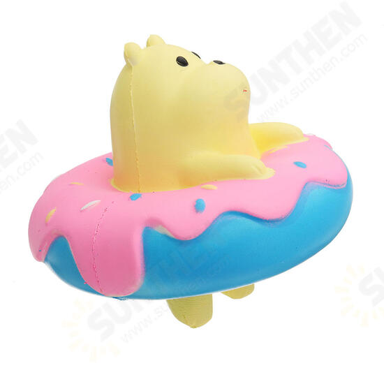Giggle Donut Bear Squishy 13.5*6*15CM Slow Rising With Packaging Collection Gift Soft Toy Giggle Donut Bear Squishy 13.5*6*15CM Slow Rising With Packaging Collection Gift Soft Toy