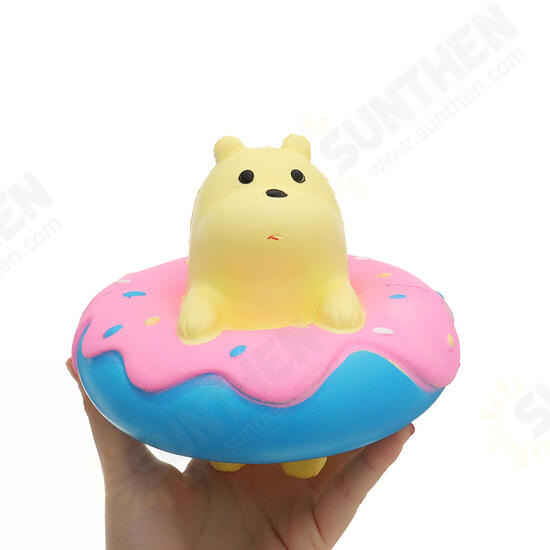Giggle Donut Bear Squishy 13.5*6*15CM Slow Rising With Packaging Collection Gift Soft Toy Giggle Donut Bear Squishy 13.5*6*15CM Slow Rising With Packaging Collection Gift Soft Toy