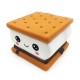 S'more Chocolate Biscuit Squishy 9.5*9*6CM Licensed Slow Rising With Packaging Collection Gift