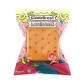 S'more Chocolate Biscuit Squishy 9.5*9*6CM Licensed Slow Rising With Packaging Collection Gift