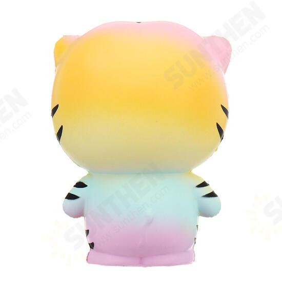 Tiger Squishy 12*9.5*7.5cm Slow Rising With Packaging Collection Gift Soft Toy