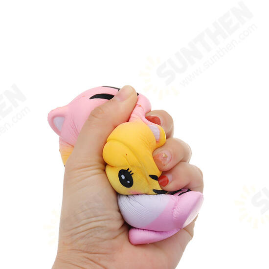 Tiger Squishy 12*9.5*7.5cm Slow Rising With Packaging Collection Gift Soft Toy