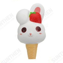 Rabbit Ice Cream Squishy 13.5*6.5*6CM Slow Rising With Packaging Collection Gift Rabbit Ice Cream Squishy 13.5*6.5*6CM Slow Rising With Packaging Collection Gift