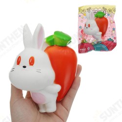 Radish Rabbit Squishy Toy 10*5.5*13.5CM Slow Rising With Packaging Collection Gift Radish Rabbit Squishy Toy 10*5.5*13.5CM Slow Rising With Packaging Collection Gift