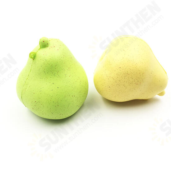 GigglesBread Squishy Pear 8.5cm Slow Rising Original Packaging Fruit Squishy Collection Gift Decor