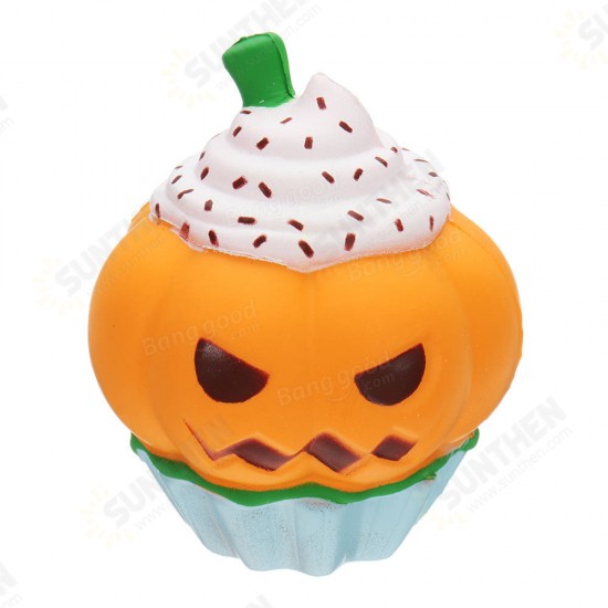 Halloween Pumpkin Ice Cream Squishy 13*10CM Slow Rising Soft Toy Gift Collection With Packaging Halloween Pumpkin Ice Cream Squishy 13*10CM Slow Rising Soft Toy Gift Collection With Packaging