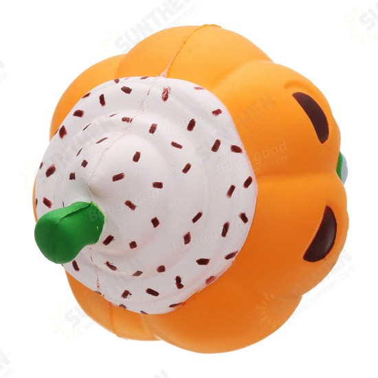 Halloween Pumpkin Ice Cream Squishy 13*10CM Slow Rising Soft Toy Gift Collection With Packaging Halloween Pumpkin Ice Cream Squishy 13*10CM Slow Rising Soft Toy Gift Collection With Packaging