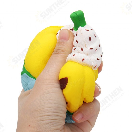 Halloween Pumpkin Ice Cream Squishy 13*10CM Slow Rising Soft Toy Gift Collection With Packaging Halloween Pumpkin Ice Cream Squishy 13*10CM Slow Rising Soft Toy Gift Collection With Packaging