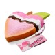 Squishy Strawberry Peach Toast 19cm 7.5Inches Bread Soft Slow Rising Fruit Toy With Original Package