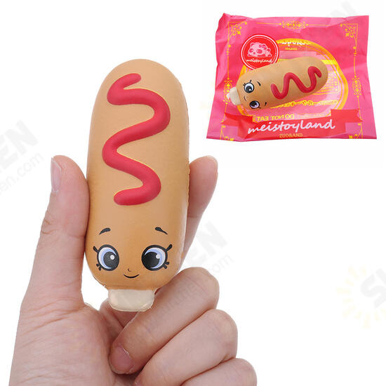 Hot Dog Squishy 8CM Slow Rising With Packaging Collection Gift Soft Toy