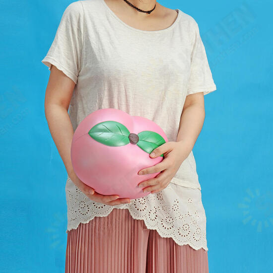 Huge Peach Squishy Jumbo 25*23CM Fruit Slow Rising Soft Toy Gift Collection With Packaging Giant Toy Huge Peach Squishy Jumbo 25*23CM Fruit Slow Rising Soft Toy Gift Collection With Packaging Giant Toy
