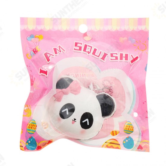 I Am Squishy Panda Face Head Squishy 14.5cm Slow Rising With Packaging Collection Gift Soft Toy