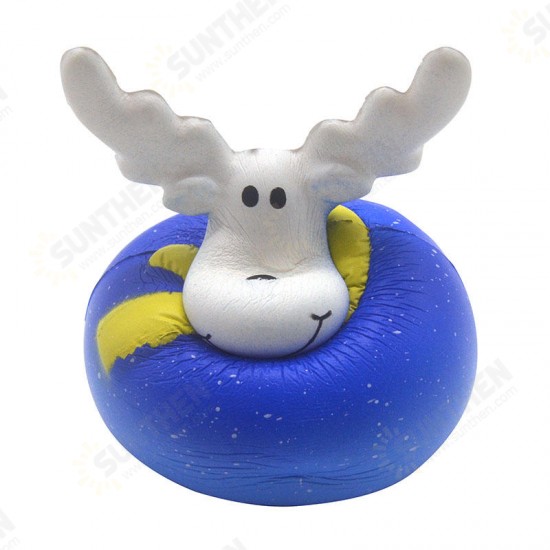 Elk Galaxy Squishy 13*8.5*8CM Licensed Slow Rising With Packaging Soft Toy