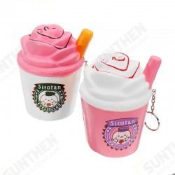 Ice Cream Tea Cup Squishy kawaii Squeeze Toy 10cm Sweet Slow Rising For Girls Ice Cream Tea Cup Squishy kawaii Squeeze Toy 10cm Sweet Slow Rising For Girls