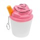 Ice Cream Tea Cup Squishy kawaii Squeeze Toy 10cm Sweet Slow Rising For Girls