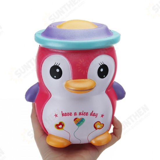 JJC_SS Squishy Happy Penguin Huge Jumbo 18cm Kawaii Soft Slow Rising Toy Gift With Original Package Collection JJC_SS Squishy Happy Penguin Huge Jumbo 18cm Kawaii Soft Slow Rising Toy Gift With Original Package Collection