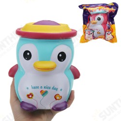 JJC_SS Squishy Happy Penguin Huge Jumbo 18cm Kawaii Soft Slow Rising Toy Gift With Original Package Collection JJC_SS Squishy Happy Penguin Huge Jumbo 18cm Kawaii Soft Slow Rising Toy Gift With Original Package Collection