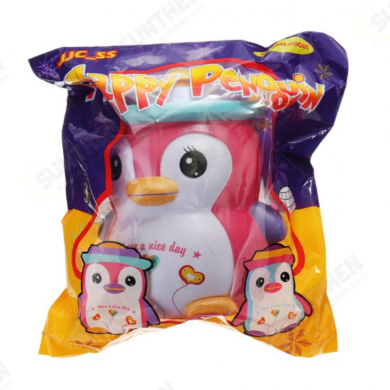 JJC_SS Squishy Happy Penguin Huge Jumbo 18cm Kawaii Soft Slow Rising Toy Gift With Original Package Collection JJC_SS Squishy Happy Penguin Huge Jumbo 18cm Kawaii Soft Slow Rising Toy Gift With Original Package Collection