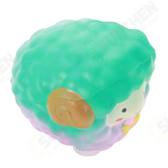 Jumbo Squishy Bow Big Sheep Alpaca Soft Slow Rising Stretchy Squeeze Kid Toys Relieve Stress Gift