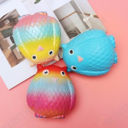 Jumbo Squishy Rainbow Owl 12cm Soft Slow Rising Toy With Original Packing Jumbo Squishy Rainbow Owl 12cm Soft Slow Rising Toy With Original Packing