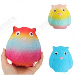 Jumbo Squishy Rainbow Owl 12cm Soft Slow Rising Toy With Original Packing Jumbo Squishy Rainbow Owl 12cm Soft Slow Rising Toy With Original Packing