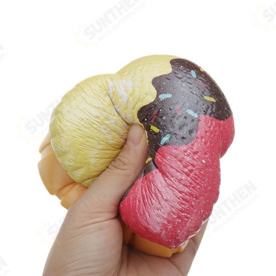 Chocolate Squishy 11.5*10.5*5CM Licensed Slow Rising With Packaging Collection Gift Soft Toy