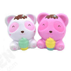 Panda Squishy Bear Ice Cream 11.5cm Licensed Slow Rising With Packaging Collection Gift Soft Toy Panda Squishy Bear Ice Cream 11.5cm Licensed Slow Rising With Packaging Collection Gift Soft Toy