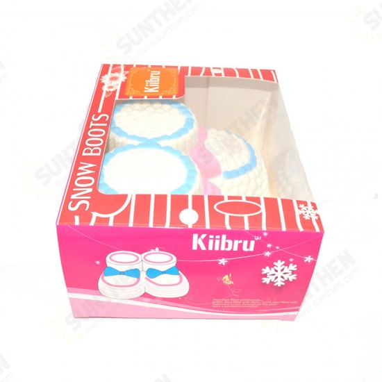 Squishy Jumbo Christmas Snow Boots 16cm Licensed Slow Rising Original Packaging Collection Gift Toy