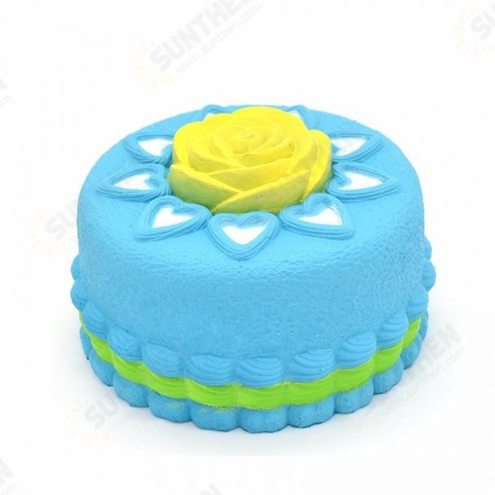 Squishy Jumbo Rose Cake Licensed Slow Rising Original Packaging Collection Gift Decor Toy