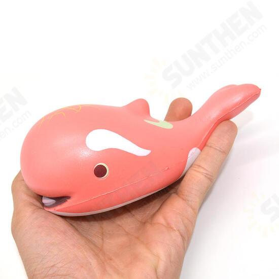 Squishy Whale Licensed Slow Rising Original Packaging Animals Soft Collection Gift Decor Toy