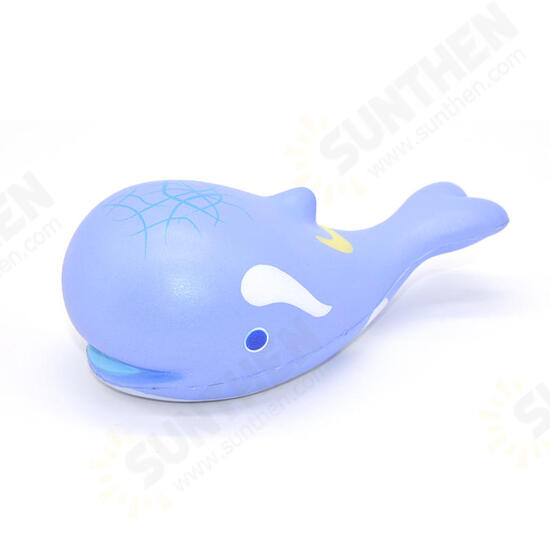 Squishy Whale Licensed Slow Rising Original Packaging Animals Soft Collection Gift Decor Toy