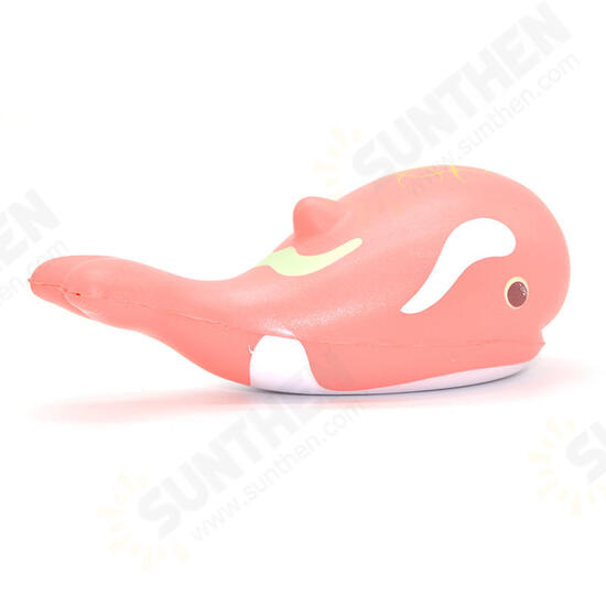 Squishy Whale Licensed Slow Rising Original Packaging Animals Soft Collection Gift Decor Toy