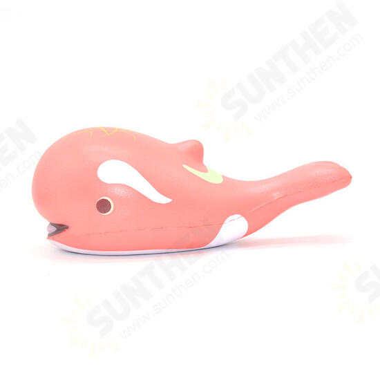 Squishy Whale Licensed Slow Rising Original Packaging Animals Soft Collection Gift Decor Toy