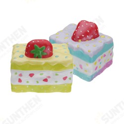 Strawberry Mousse Cake Squishy 10*8*8.5CM Licensed Slow Rising With Packaging Collection Gift Strawberry Mousse Cake Squishy 10*8*8.5CM Licensed Slow Rising With Packaging Collection Gift