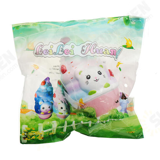 Cat Ice Cream Squishy 12CM Slow Rising With Packaging Collection Gift Soft Toy