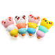 Squishy 15cm Pierced Haw Berries Candy Stick Bear Pig Slow Rising With Packaging Gift