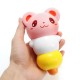 Squishy 15cm Pierced Haw Berries Candy Stick Bear Pig Slow Rising With Packaging Gift