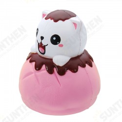 Squishy Jumbo Puff Cat Kitten Slow Rising Original Packaging Soft Collection Gift Decor Toy Squishy Jumbo Puff Cat Kitten Slow Rising Original Packaging Soft Collection Gift Decor Toy