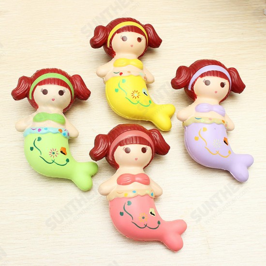 Squishy Mermaid Slow Rising Original Packaging Soft Collection Gift Decor Toy Squishy Mermaid Slow Rising Original Packaging Soft Collection Gift Decor Toy