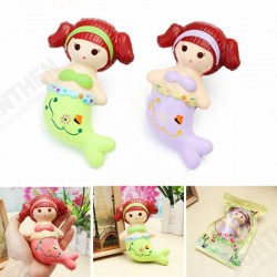Squishy Mermaid Slow Rising Original Packaging Soft Collection Gift Decor Toy Squishy Mermaid Slow Rising Original Packaging Soft Collection Gift Decor Toy