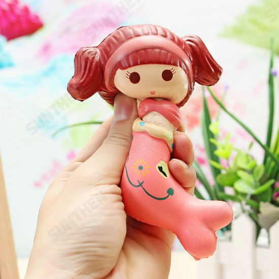 Squishy Mermaid Slow Rising Original Packaging Soft Collection Gift Decor Toy Squishy Mermaid Slow Rising Original Packaging Soft Collection Gift Decor Toy