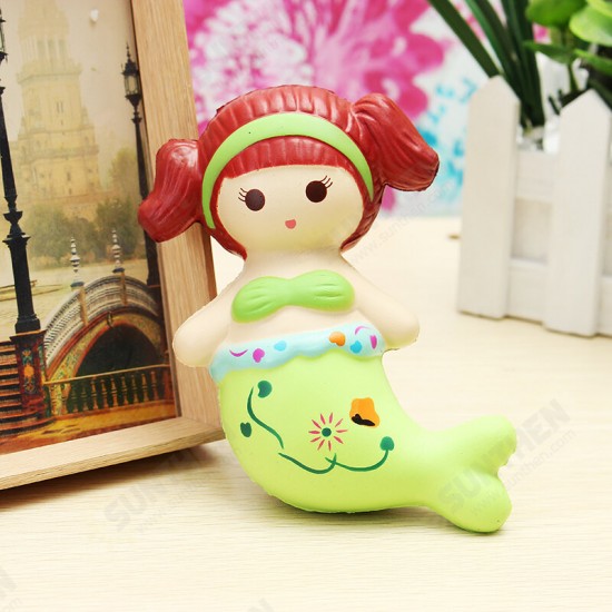 Squishy Mermaid Slow Rising Original Packaging Soft Collection Gift Decor Toy Squishy Mermaid Slow Rising Original Packaging Soft Collection Gift Decor Toy