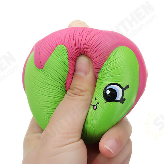 Squishy Fruit Cartoon Slow Rising Toy With Packing Cute Doll Pendant