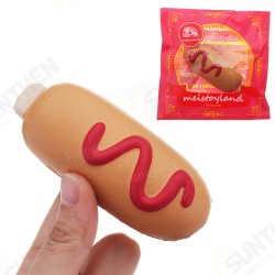 Squishy Hot Dog Soft Slow Rising Bun Kawaii Cartoon Toy Gift Collection Squishy Hot Dog Soft Slow Rising Bun Kawaii Cartoon Toy Gift Collection