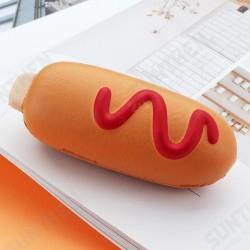 Squishy Hot Dog Soft Slow Rising Bun Kawaii Cartoon Toy Gift Collection Squishy Hot Dog Soft Slow Rising Bun Kawaii Cartoon Toy Gift Collection